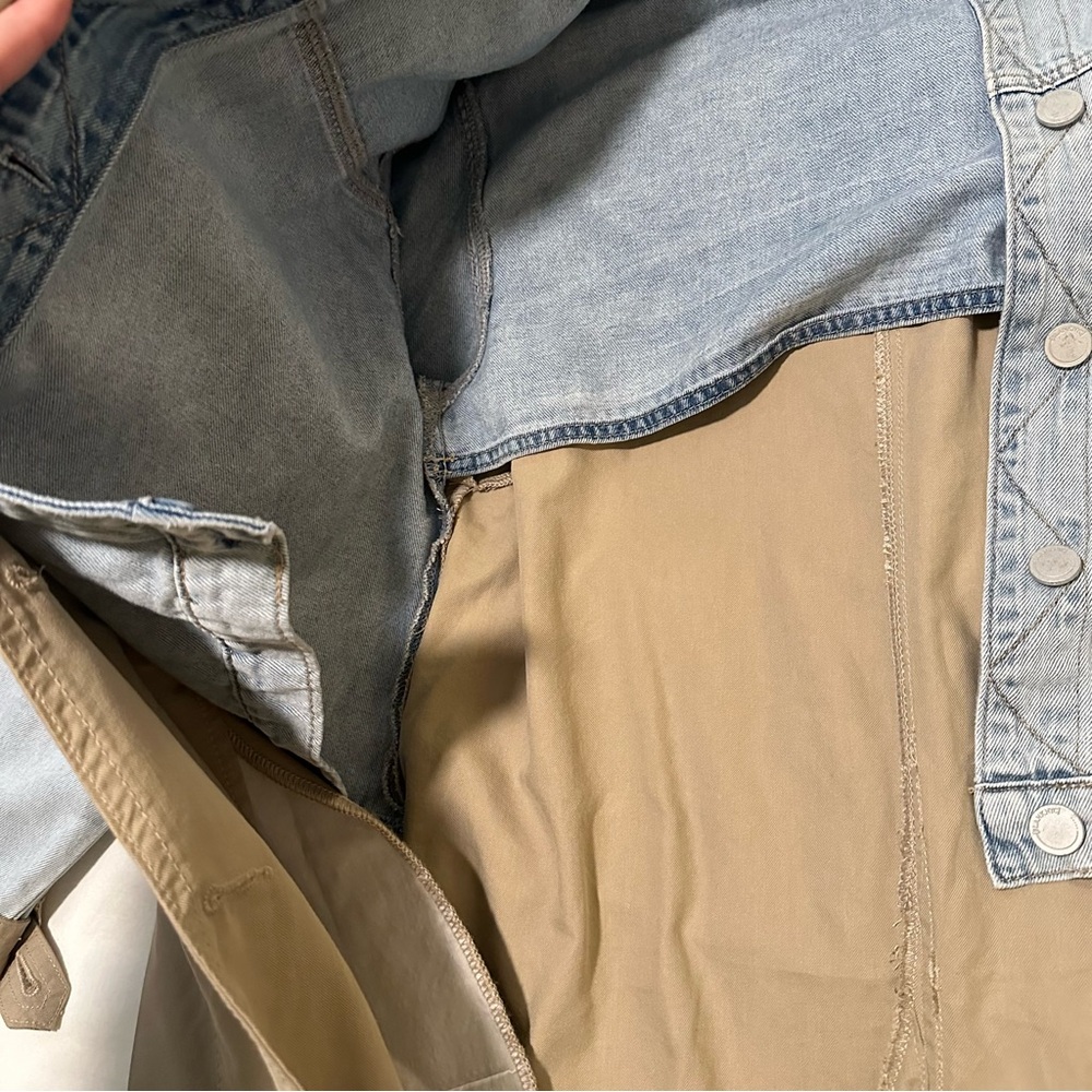 NWOT Blank NYC Denim and Trench Coat Combo - Picture 5 of 11